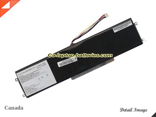 Genuine HASEE Y13A Battery For laptop 4400mAh, 7.4V, Black , Li-Polymer