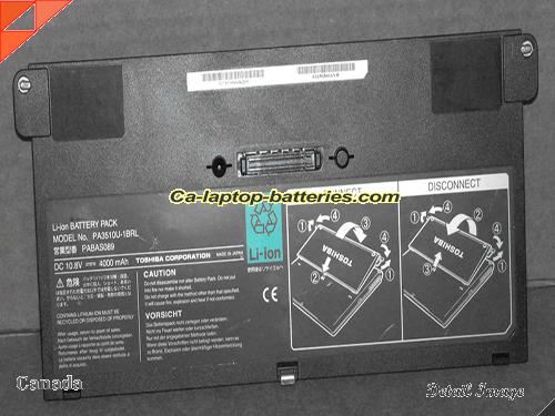 Genuine TOSHIBA Tecra M700 Series Battery For laptop 4000mAh, 45Wh , 10.8V, Black , Li-ion