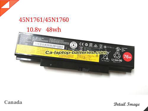 Genuine LENOVO E560-0QCD Battery For laptop 48Wh, 10.8V, Black , Li-ion