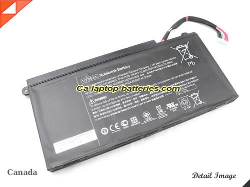 Genuine HP Envy 17-3002ef Battery For laptop 8200mAh, 86Wh , 10.8V, Black , Li-ion