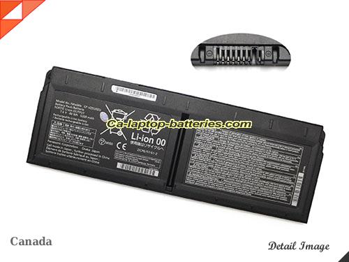 Genuine PANASONIC Toughbook CF-XZ6 Battery For laptop 5200mAh, 40Wh , 7.6V, Black , Li-Polymer