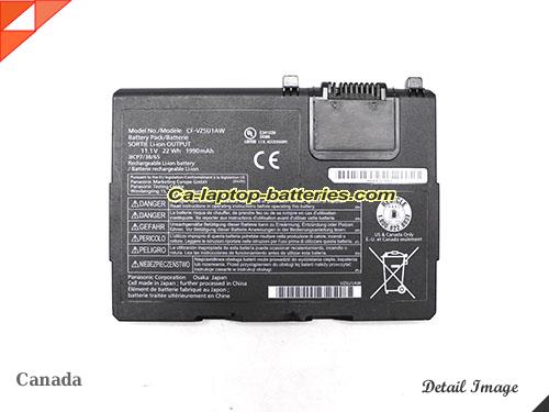 Genuine PANASONIC Toughbook CF-33 Battery For laptop 1990mAh, 22Wh , 11.1V, Black , Li-Polymer