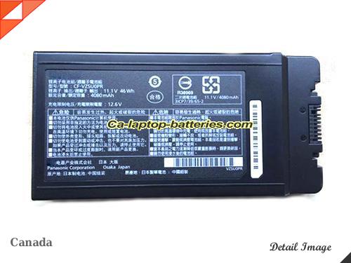 Genuine PANASONIC Toughbook CF-54 Battery For laptop 4080mAh, 46Wh , 11.1V, Black , Li-ion