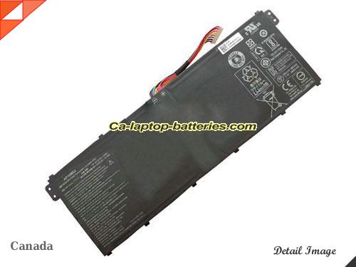 Genuine ACER Aspire 3 A315-21-97YE Battery For laptop 4810mAh, 7.7V, Black , Li-Polymer
