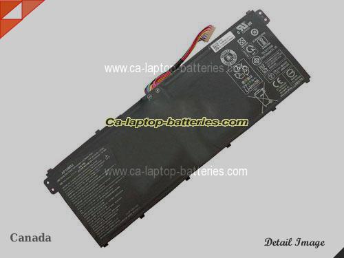 Genuine ACER Aspire 3 A315-21-97YE Battery For laptop 4810mAh, 7.7V, Black , Li-Polymer