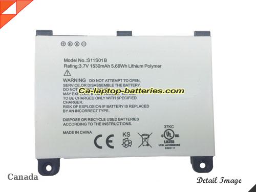 Genuine AMAZON Kindle DX DXG Battery For laptop 1530mAh, 5.66Wh , 3.7V, White , Li-Polymer