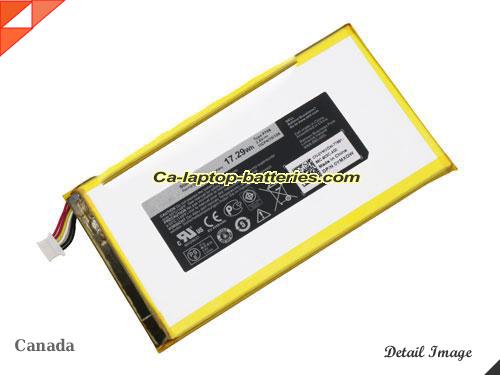 Genuine DELL Venue 8 3840 Tablet Battery For laptop 4550mAh, 17.29Wh , 3.8V, Sliver , Li-Polymer