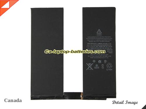 APPLE A1798 Battery 8134mAh, 30.6Wh  3.77V Black Li-Polymer