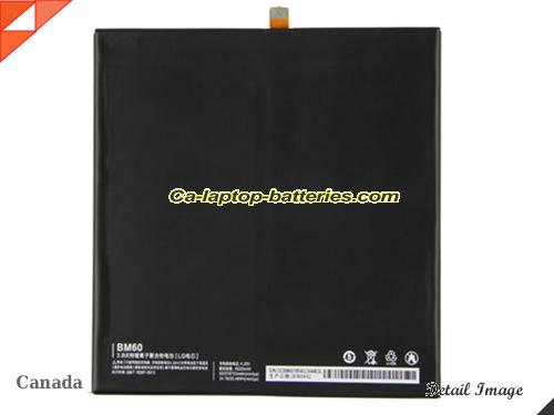 Genuine XIAOMI MI PAD 1 Battery For laptop 6520mAh, 23.71Wh , 3.8V, Black , Li-Polymer