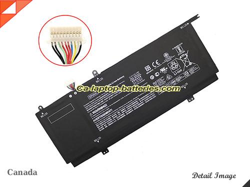 HP HSTNN-IB8R Battery 3990mAh, 61.4Wh  15.4V Black Li-Polymer