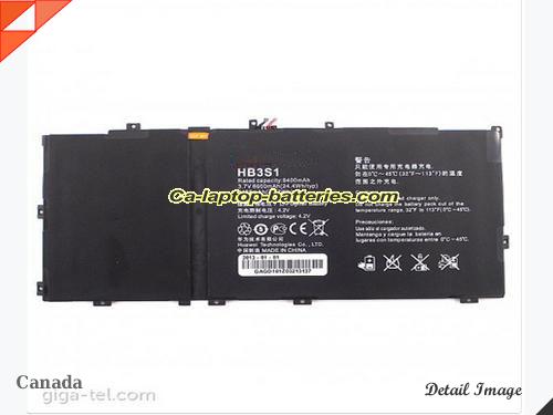 Genuine HUAWEI MEDIAAPAD S101L Battery For laptop 6600mAh, 24.4Wh , 3.7V, Black , Li-Polymer