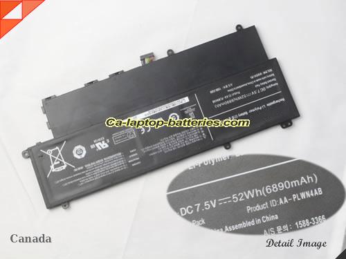 Genuine SAMSUNG 530U3C-A01DE Battery For laptop 6890mAh, 52Wh , 7.5V, Black , Li-Polymer