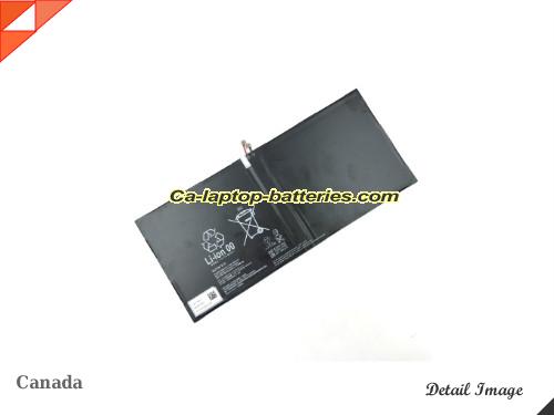 Genuine SONY Xperia Tablet Z2 SGP511 Battery For laptop 6000mAh, 22.8Wh , 3.8V, Black , Li-Polymer