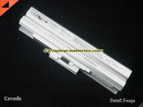 Genuine SONY VPC-B11AV Battery For laptop 4400mAh, 11.1V, Silver , Li-ion