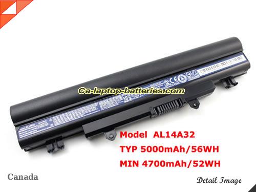 Genuine ACER TravelMate P256-M-311K Battery For laptop 5000mAh, 11.1V,  , Li-ion