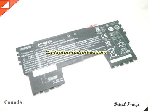 Genuine ACER Aspire S7-191-53314G12ass Battery For laptop 3790mAh, 28Wh , 7.4V, Black , Li-Polymer