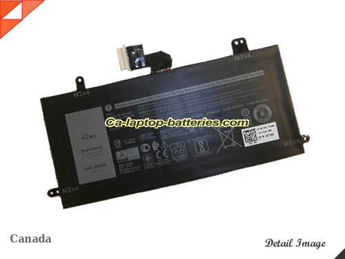 Genuine DELL Latitude 12 5285 2-in-1 Battery For laptop 5250mAh, 42Wh , 7.6V, Black , Li-Polymer