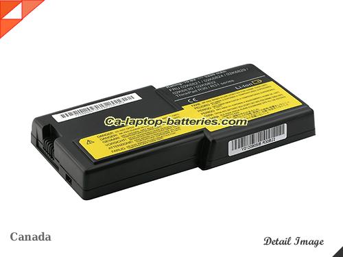 IBM ThinkPad R31 Replacement Battery 4000mAh, 43Wh  10.8V Black Li-ion