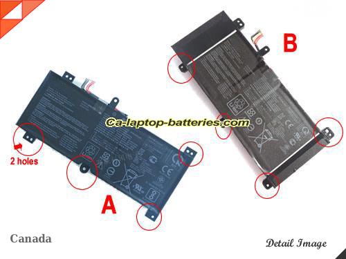 Genuine ASUS ROG GL704M Battery For laptop 4335mAh, 66Wh , 15.4V, Black , Li-Polymer
