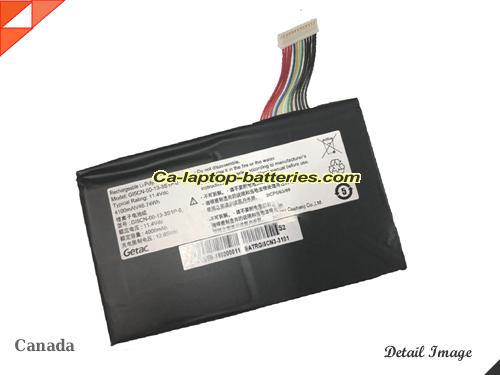 Genuine MACHENIKE T90-T6CP Battery For laptop 4100mAh, 46.74Wh , 11.4V, Black , Li-Polymer