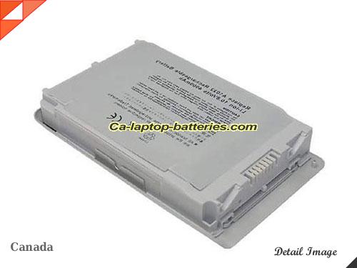 APPLE PowerBook G4 Replacement Battery 4400mAh 10.8V Silver Li-ion