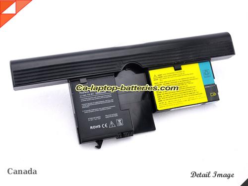 IBM ThinkPad X60s 1704 Replacement Battery 5200mAh, 75Wh  14.4V Black Li-ion