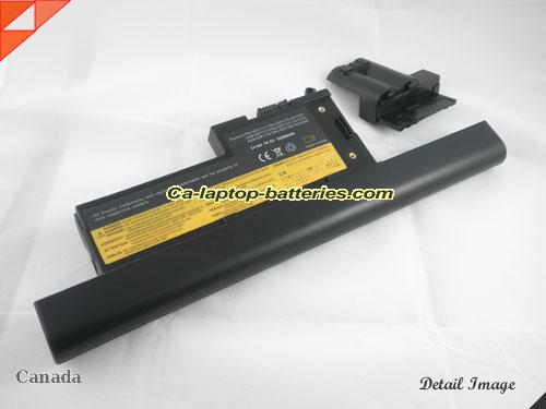 IBM ThinkPad X60s 1704 Replacement Battery 5200mAh 14.8V Black Li-ion