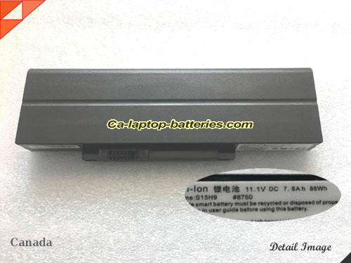 Genuine AVERATEC S15H9 Battery For laptop 7800mAh, 86Wh , 7.8Ah, 11.1V, Black , Li-ion
