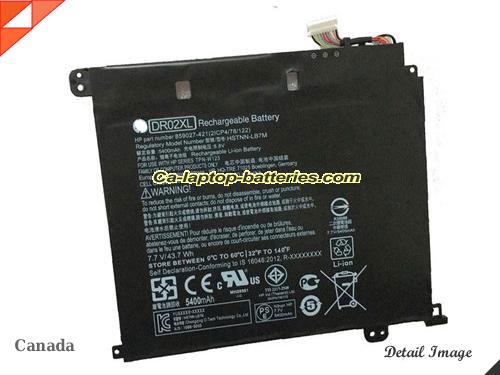 Genuine HP Chromebook 11 G5X9U01UT Battery For laptop 5400mAh, 44Wh , 7.7V, Black , Li-ion
