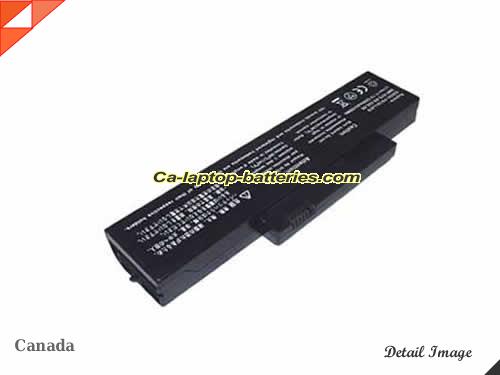 FUJITSU-SIEMENS ESPRIMO Mobile V5515 Replacement Battery 5200mAh 11.1V Black Li-ion
