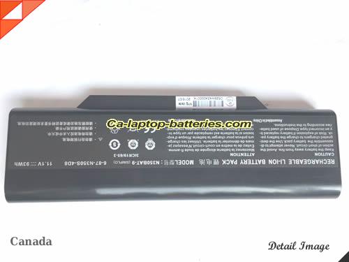 Genuine CLEVO N350DV Battery For laptop 93Wh, 11.1V, Black , Li-ion