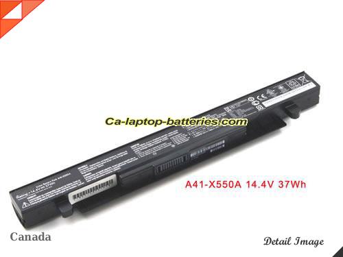Genuine ASUS A550JK-DM138H Battery For laptop 37Wh, 14.4V, Black , Li-ion