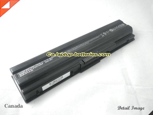 PACKARD BELL EASY NOTE ML61-B-002FR Replacement Battery 5200mAh 11.1V Black Li-ion