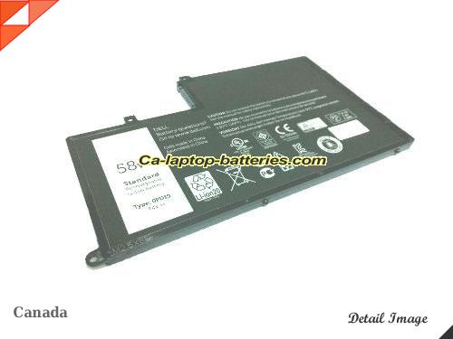 Genuine DELL INS14MD-3628S Battery For laptop 58Wh, 7.4V, Black , Li-ion