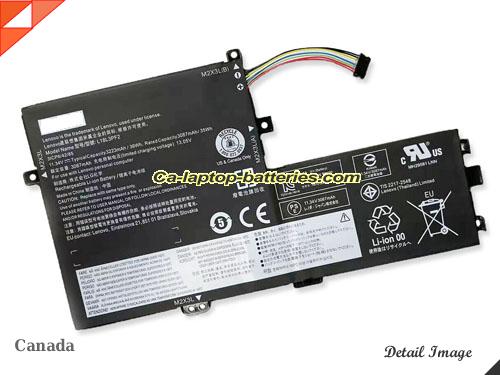 Genuine LENOVO Ideapad S340-14IWL Battery For laptop 4630mAh, 52.5Wh , 11.34V, Black , Li-Polymer