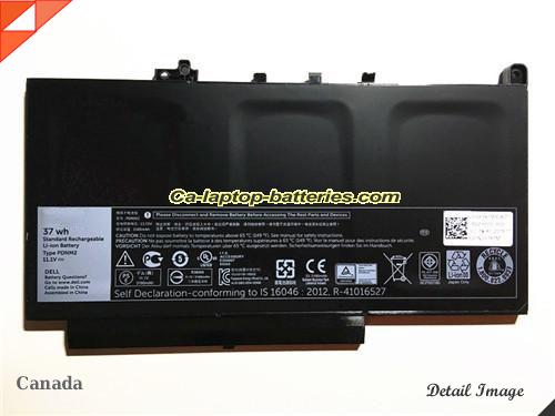 Genuine DELL Latitude 12 E7270 Battery For laptop 3166mAh, 37Wh , 11.1V, Black , Li-ion