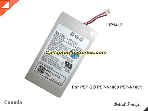 SONY PSP-N1001 Replacement Battery 930mAh 3.7V Sliver Li-ion