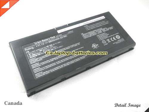 Genuine ASUS W90V Battery For laptop 8800mAh, 11.1V, Black , Li-ion