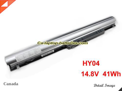HP SleekBook 14-F048CA Replacement Battery 41Wh 14.8V Silver Li-ion