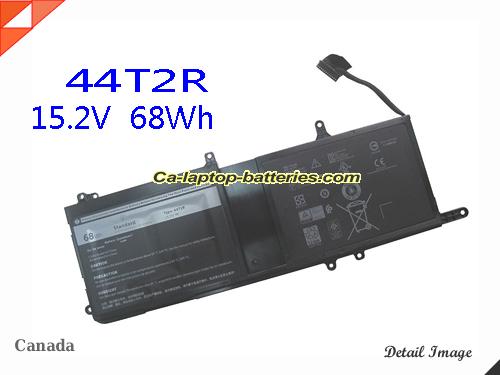 Genuine DELL ALW15C-D3508S Battery For laptop 68Wh, 15.2V, Black , Li-ion