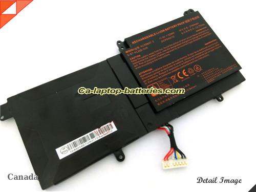 Genuine CLEVO N130WU Battery For laptop 2790mAh, 36Wh , 11.4V, Black , Li-ion