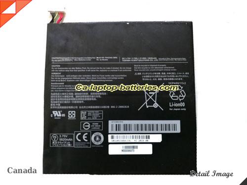Genuine TOSHIBA PT16BA-023017 Battery For laptop 5820mAh, 36Wh , 3.75V, Black , Li-Polymer