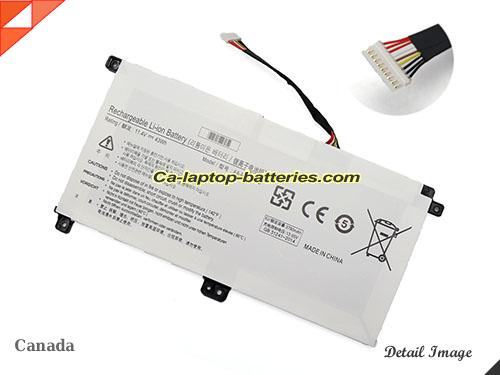 SAMSUNG NT500R5L-Y57S Replacement Battery 3780mAh, 43Wh  11.4V White Li-ion
