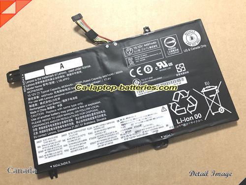 Genuine LENOVO Ideapad S540 Battery For laptop 4630mAh, 70Wh , 15.12V, Black , Li-Polymer