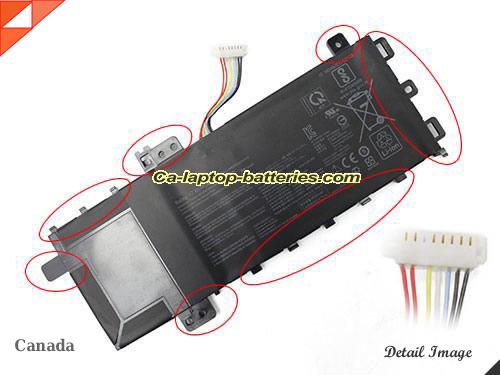 Genuine ASUS VivoBook 15 X512UA Battery For laptop 4212mAh, 32Wh , 7.6V, Black , Li-ion