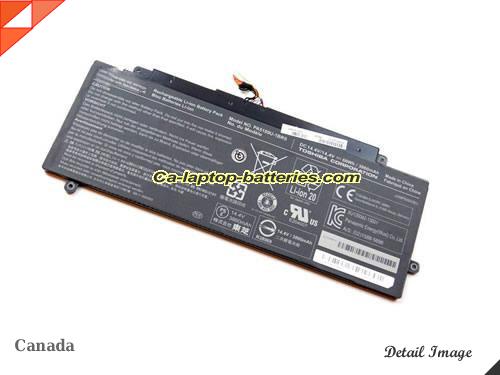 Genuine TOSHIBA Satellite Radius P50W-B Battery For laptop 3060mAh, 60Wh , 10.8V, Black , Li-ion