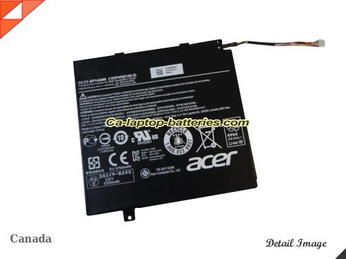 ACER Switch 10E(SW3-013-169S) Replacement Battery 5910mAh, 22Wh  3.8V Black Li-ion