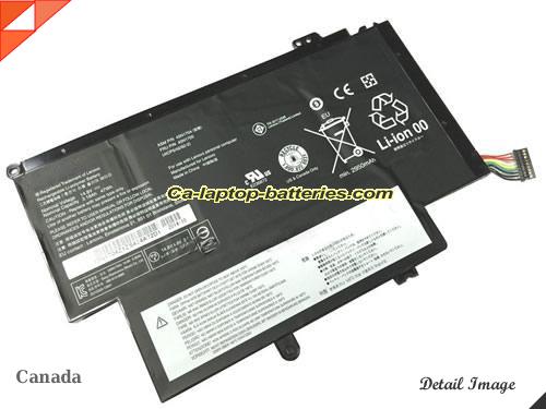 LENOVO ThinkPad Yoga 12(20DK-KS06600) Replacement Battery 3180mAh, 47Wh  14.8V Black Li-ion