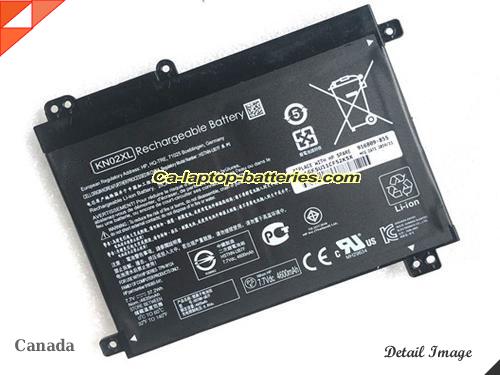 Genuine HP Pavilion X360 11-ad100tu Battery For laptop 4600mAh, 37Wh , 7.4V, Black , Li-ion
