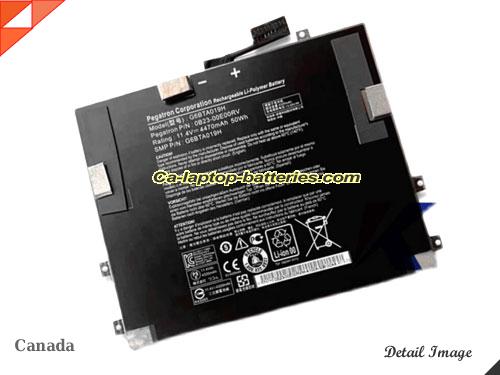 Genuine WACOM CINTIQ COMPANION 2 Battery For laptop 4470mAh, 50Wh , 11.4V, Black , Li-Polymer